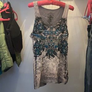 Rebel Saints Cyber Y2K tank top/dress!